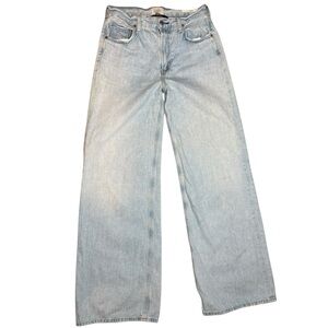 Citizens Of Humanity Paloma Wide Leg Jeans Baggy Premium Vintage 26 Light Wash